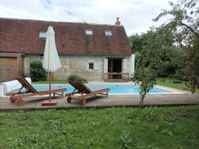 Longère avec piscine